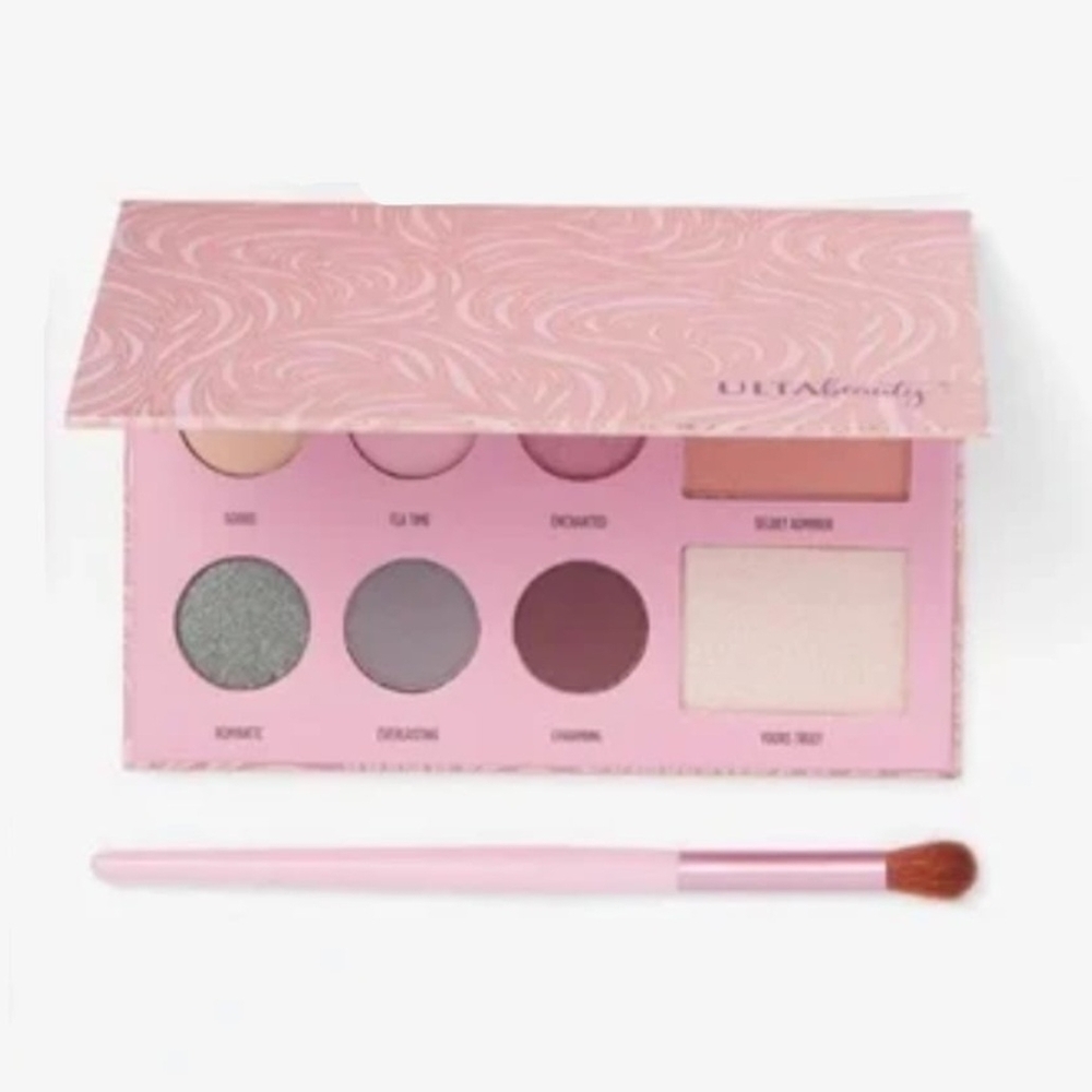 Ulta Beauty Eyeshadow Palette - Pink, Gray, and Cream New